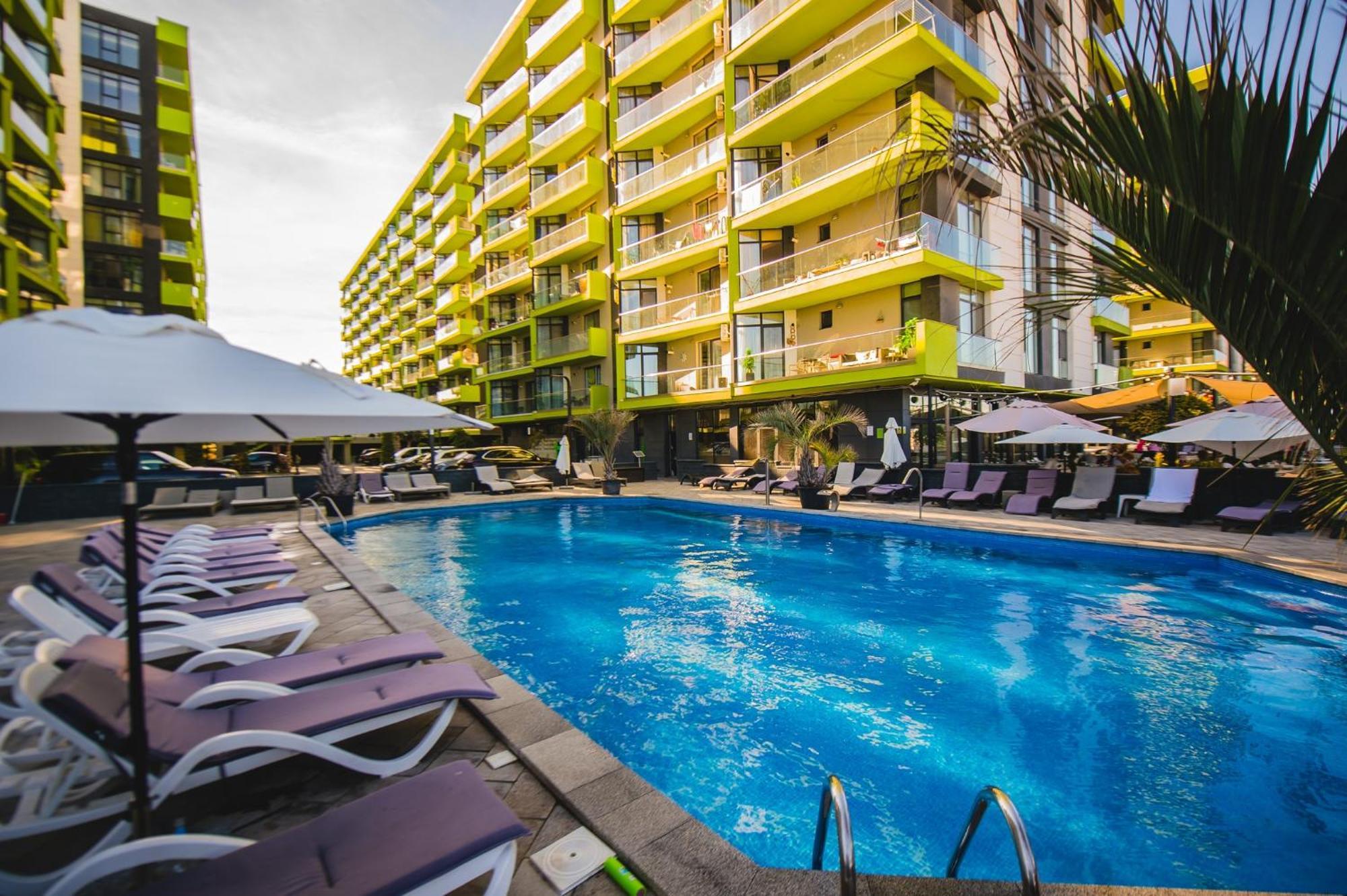 Purple Onyx - Pool & Spa Beach Resort Navodari Ngoại thất bức ảnh